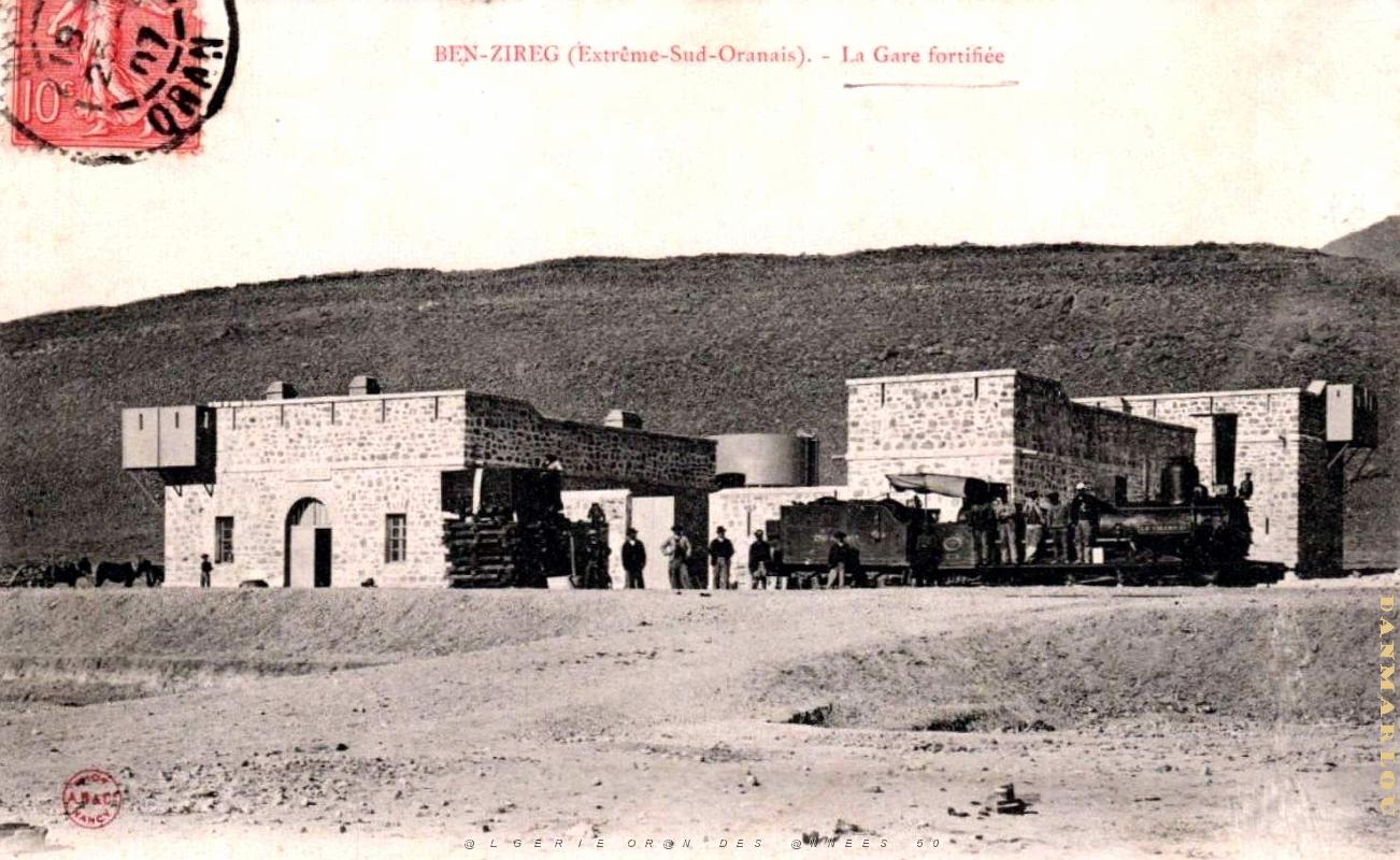 Ben-Zireg - Gare Fortifiee - 1907.jpg